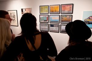 Broken Meter opening at White Walls gallery