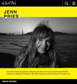 Jen Pries for Bold Italic